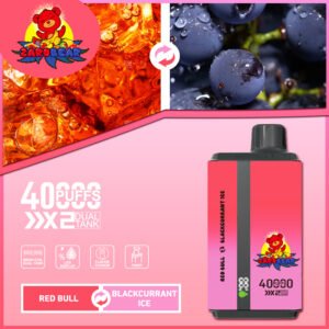 40K-Red Bull Strawberry & Blackcurrant Ice